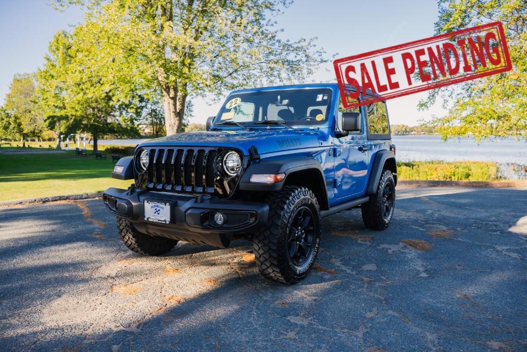 used 2022 Jeep Wrangler car, priced at $29,763