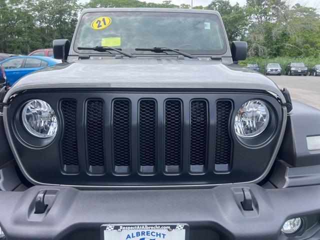 used 2021 Jeep Wrangler car, priced at $27,722