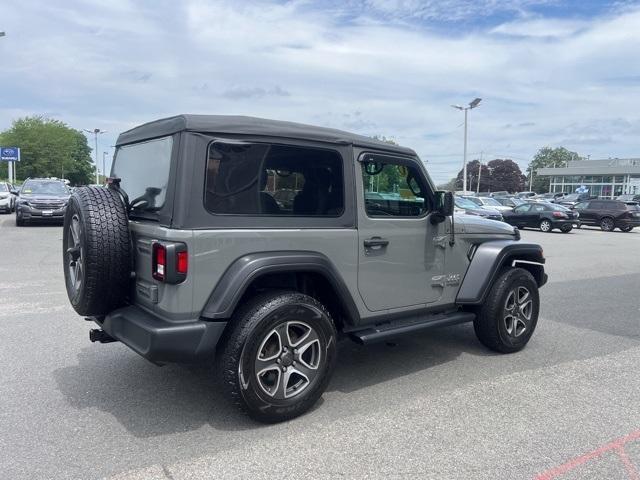 used 2021 Jeep Wrangler car, priced at $27,722