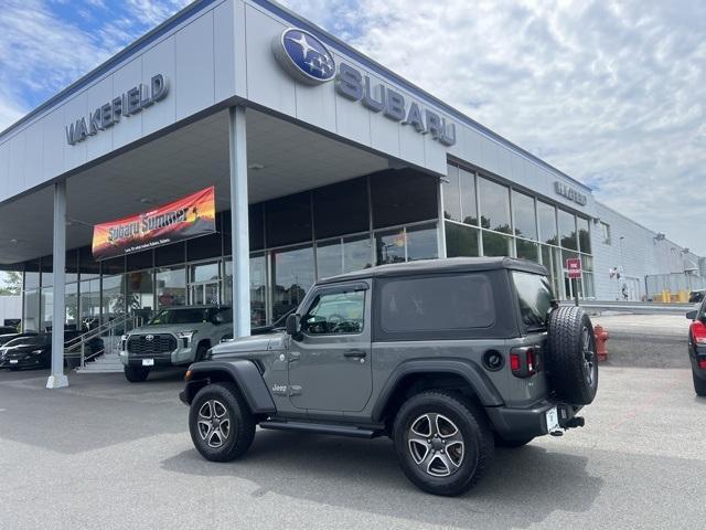 used 2021 Jeep Wrangler car, priced at $27,722