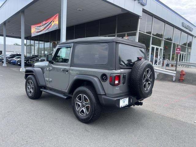 used 2021 Jeep Wrangler car, priced at $27,722