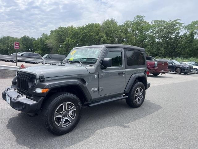 used 2021 Jeep Wrangler car, priced at $27,722
