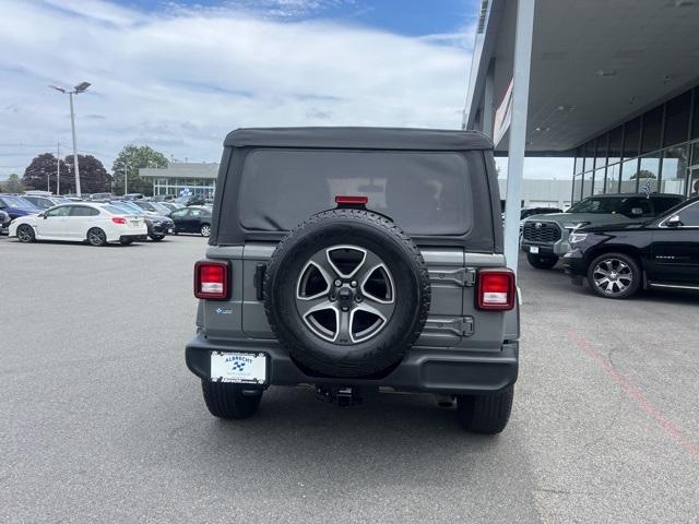 used 2021 Jeep Wrangler car, priced at $27,722