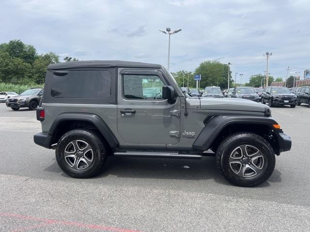 used 2021 Jeep Wrangler car, priced at $27,722