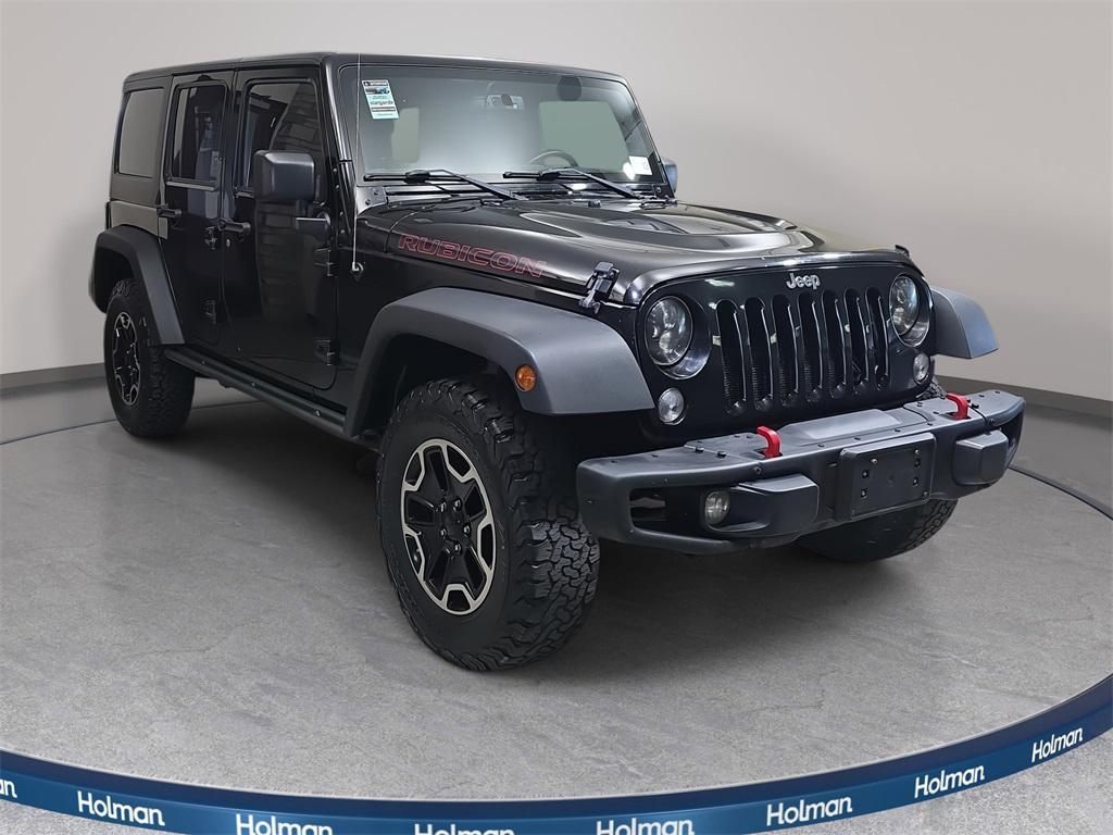 used 2015 Jeep Wrangler Unlimited car, priced at $19,300
