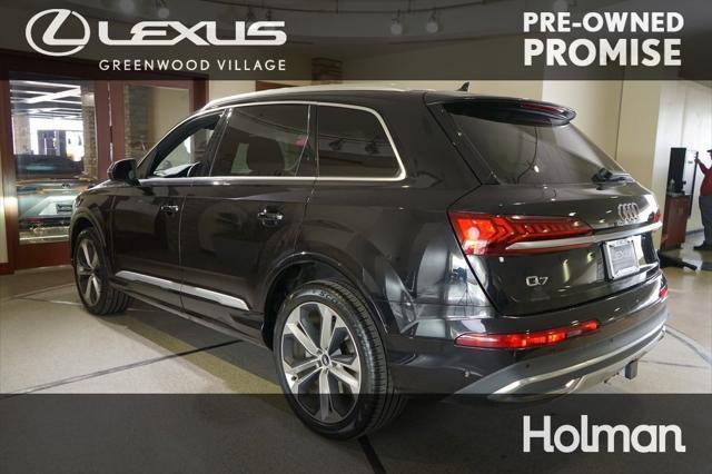 used 2021 Audi Q7 car, priced at $37,295