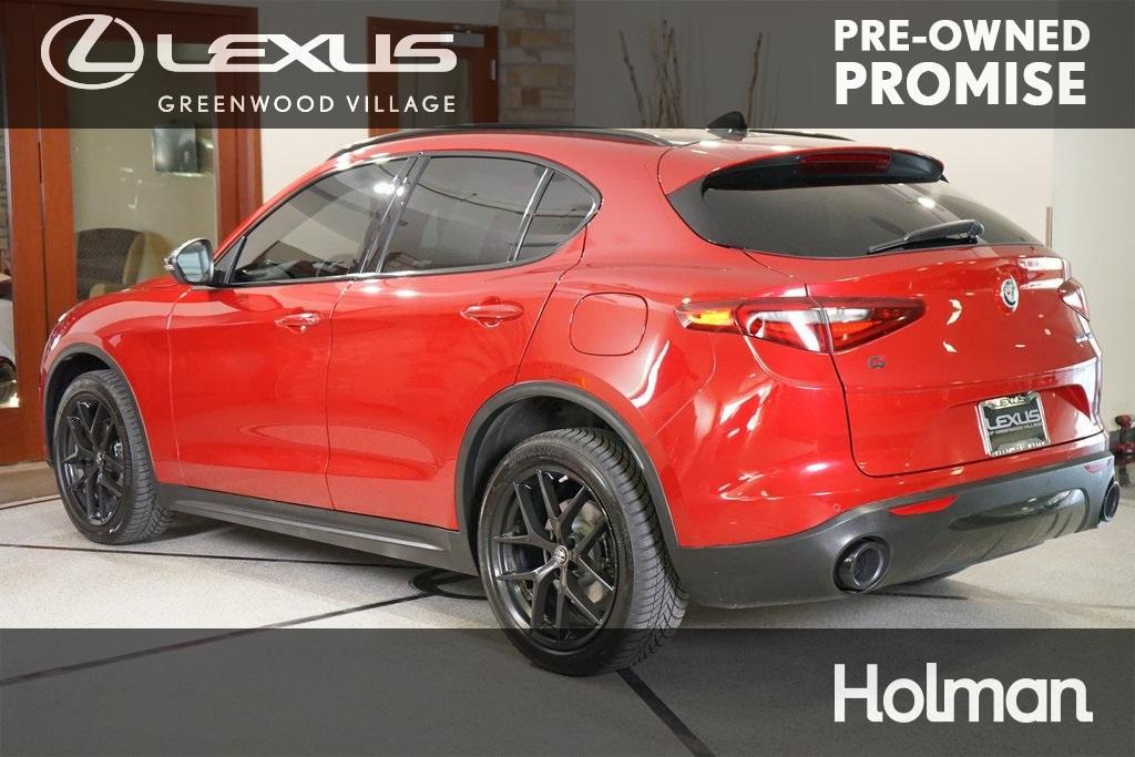 used 2019 Alfa Romeo Stelvio car, priced at $18,095