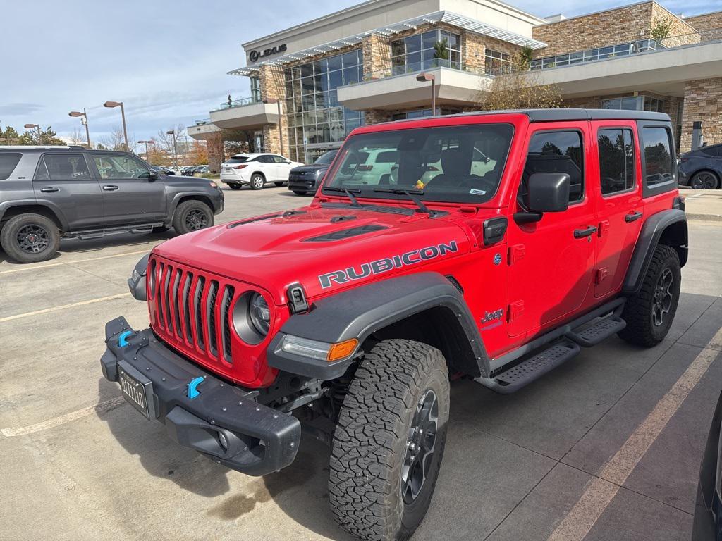 used 2021 Jeep Wrangler Unlimited 4xe car, priced at $32,290