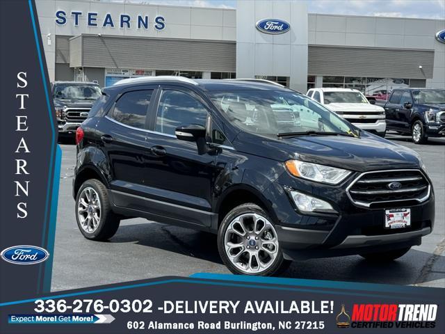 used 2021 Ford EcoSport car, priced at $18,633