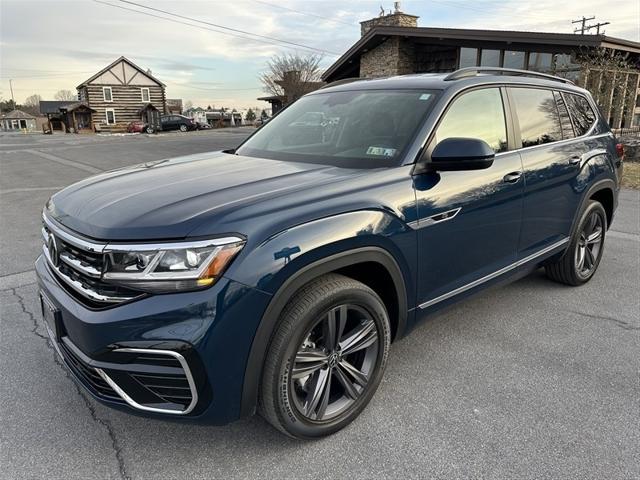 used 2021 Volkswagen Atlas car, priced at $32,500