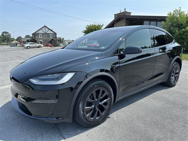 used 2022 Tesla Model X car, priced at $58,500