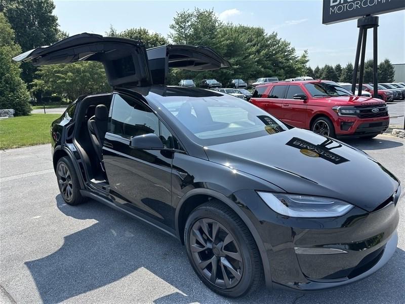 used 2022 Tesla Model X car, priced at $58,500