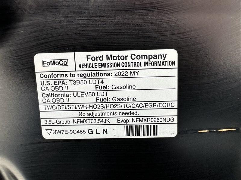 used 2022 Ford F-150 car, priced at $42,900
