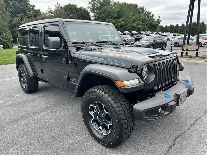 used 2022 Jeep Wrangler Unlimited 4xe car, priced at $31,500