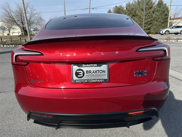 used 2024 Tesla Model 3 car, priced at $47,400