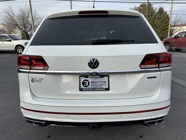 used 2021 Volkswagen Atlas car, priced at $24,900