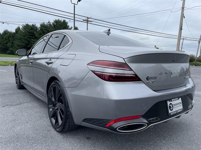 used 2022 Genesis G70 car, priced at $37,400