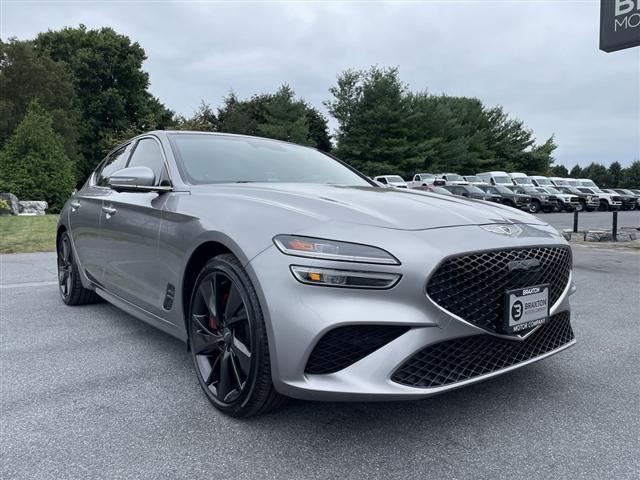 used 2022 Genesis G70 car, priced at $37,400