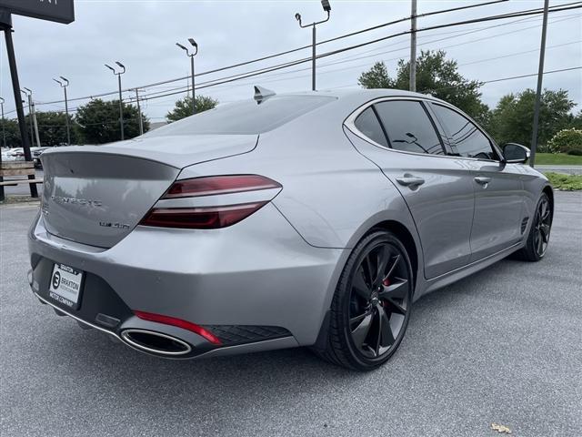 used 2022 Genesis G70 car, priced at $37,400