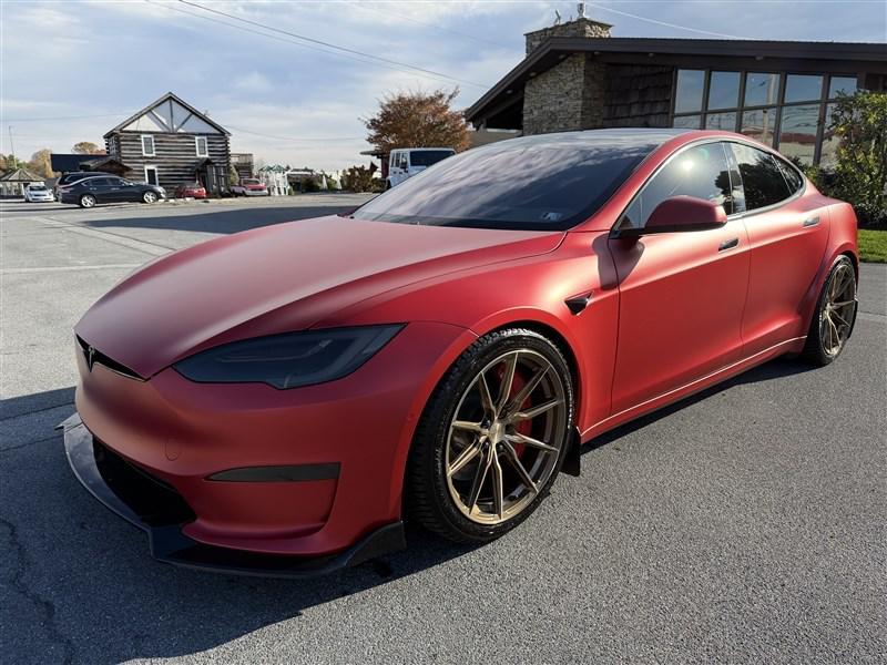 used 2021 Tesla Model S car, priced at $52,900