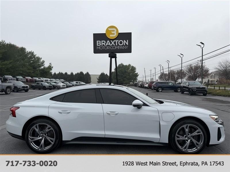 used 2023 Audi e-tron GT car, priced at $42,500