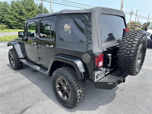 used 2015 Jeep Wrangler Unlimited car, priced at $19,500