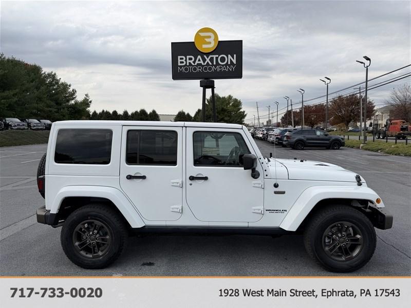 used 2017 Jeep Wrangler Unlimited car, priced at $22,500