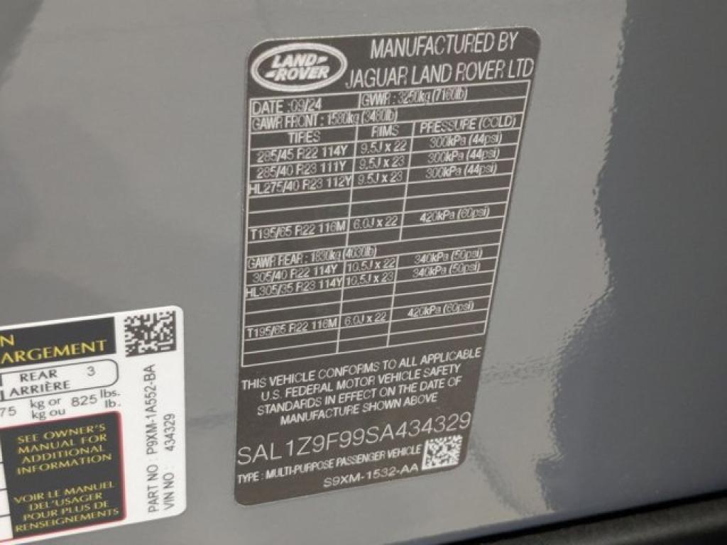 new 2025 Land Rover Range Rover Sport car, priced at $205,645