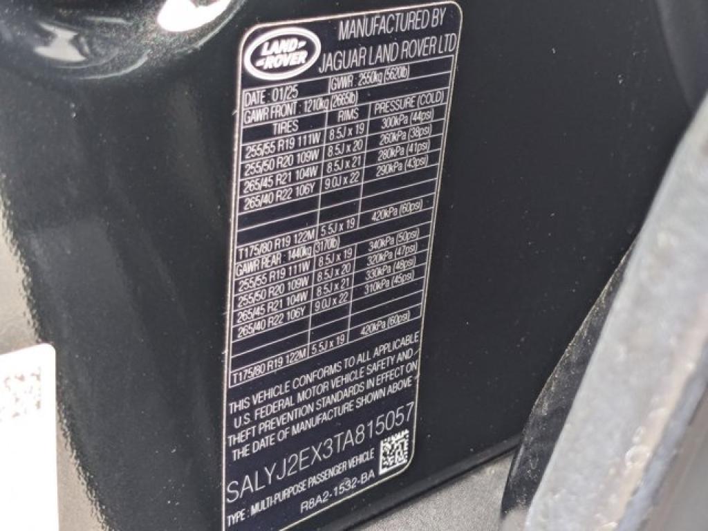 new 2026 Land Rover Range Rover Velar car, priced at $66,765