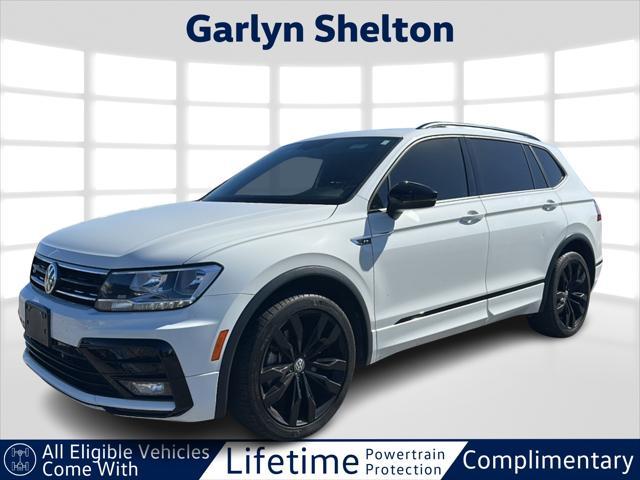 used 2021 Volkswagen Tiguan car, priced at $22,000