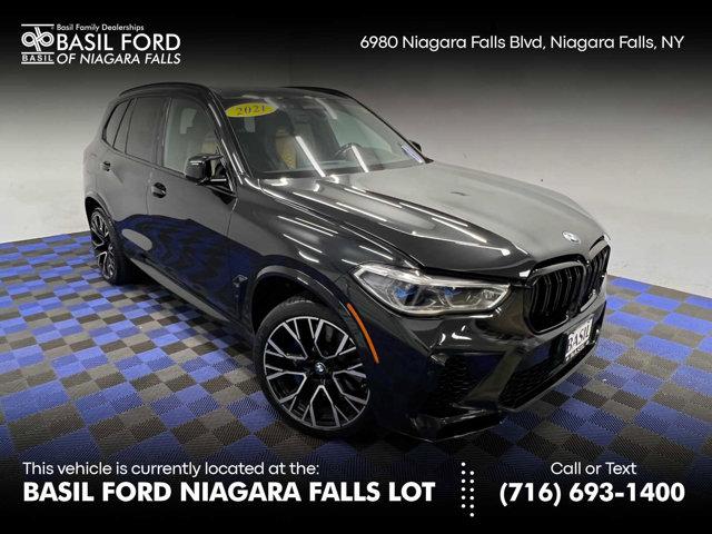 used 2021 BMW X5 M car, priced at $68,900