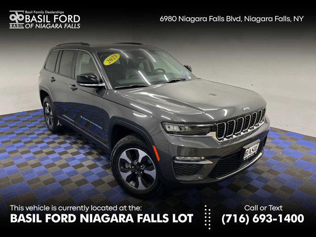 used 2023 Jeep Grand Cherokee 4xe car, priced at $32,990