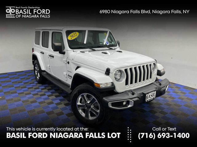 used 2022 Jeep Wrangler car, priced at $34,500