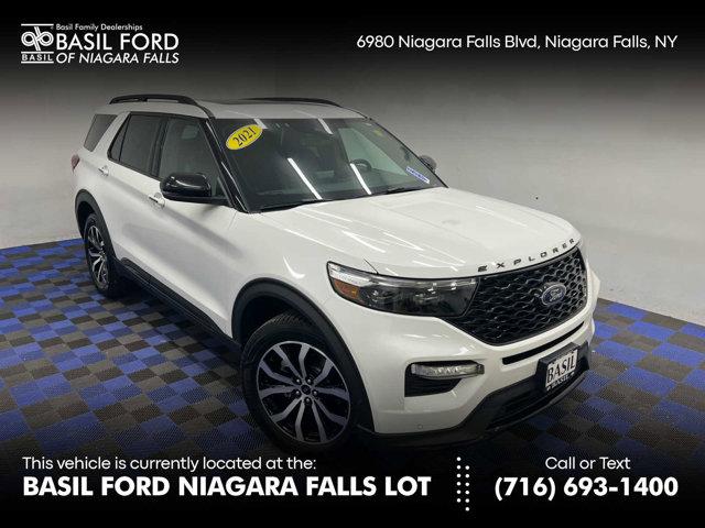 used 2021 Ford Explorer car, priced at $30,990