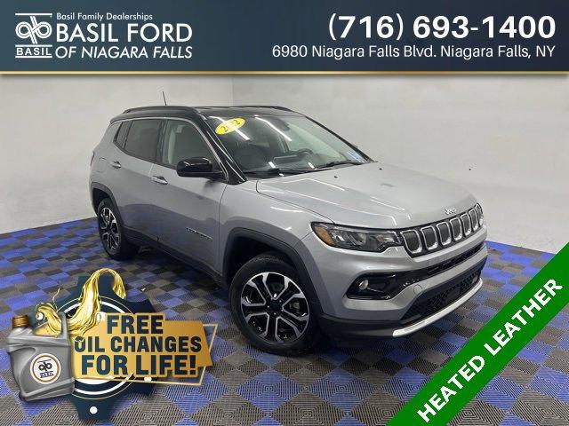 used 2022 Jeep Compass car, priced at $23,250