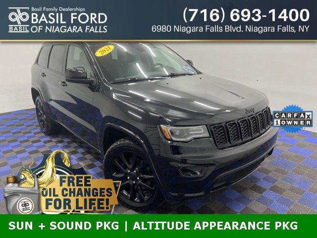 used 2021 Jeep Grand Cherokee car, priced at $27,446