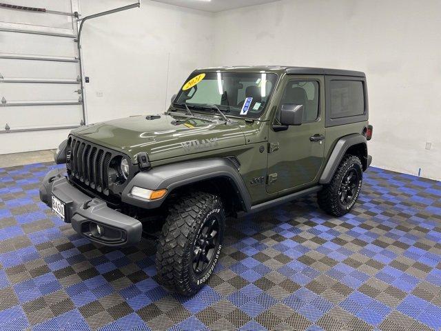 used 2021 Jeep Wrangler car, priced at $30,200