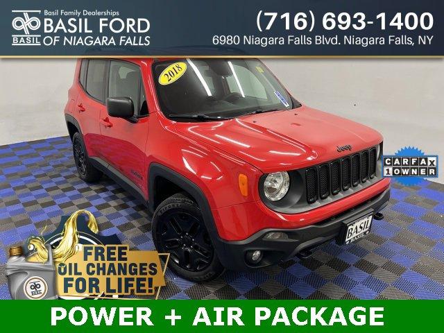 used 2018 Jeep Renegade car, priced at $15,500