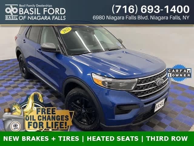 used 2022 Ford Explorer car, priced at $29,335