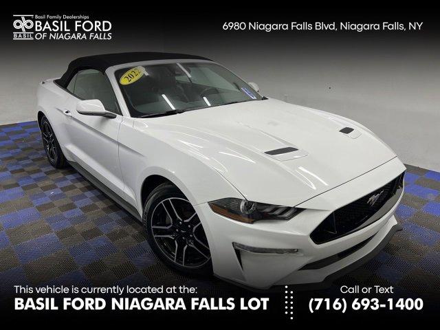 used 2022 Ford Mustang car, priced at $26,352