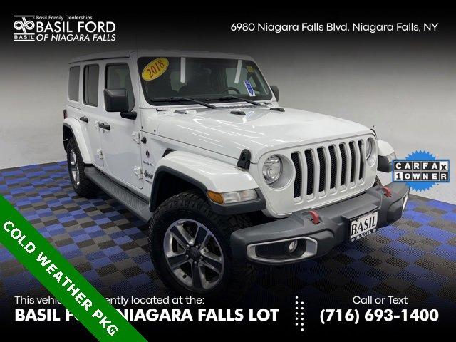 used 2018 Jeep Wrangler Unlimited car, priced at $24,990