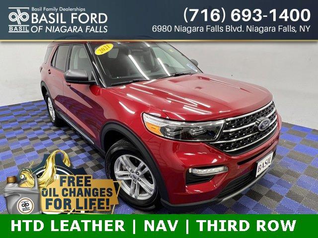 used 2021 Ford Explorer car, priced at $25,990