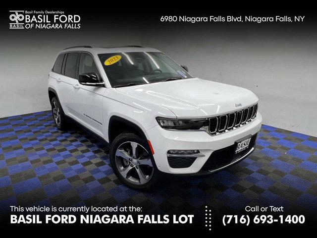 used 2023 Jeep Grand Cherokee 4xe car, priced at $31,490