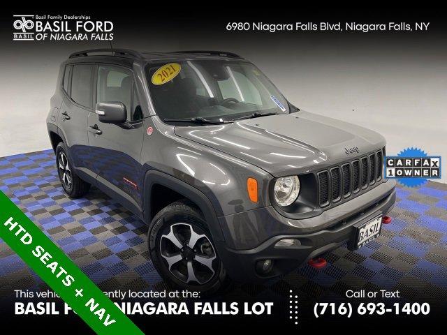 used 2021 Jeep Renegade car, priced at $21,650