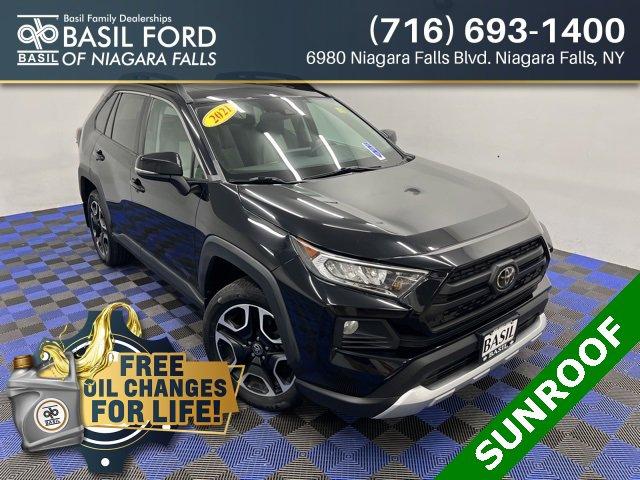 used 2021 Toyota RAV4 car, priced at $29,990
