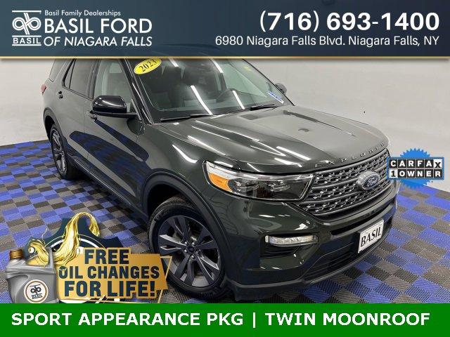 used 2023 Ford Explorer car, priced at $35,990