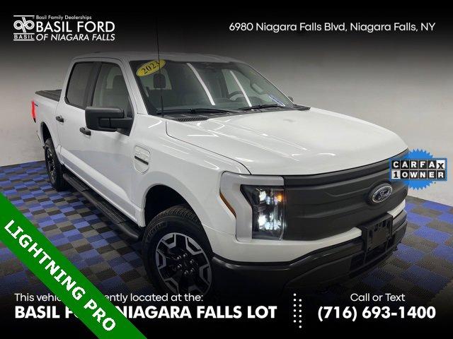 used 2023 Ford F-150 Lightning car, priced at $37,500