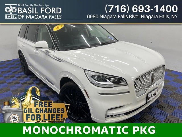 used 2022 Lincoln Aviator car, priced at $41,500