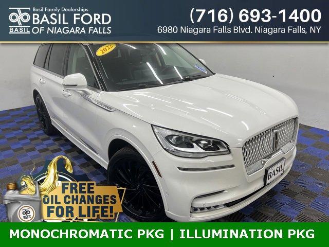 used 2022 Lincoln Aviator car, priced at $38,990