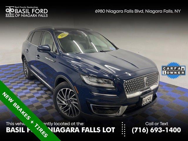 used 2019 Lincoln Nautilus car, priced at $24,950